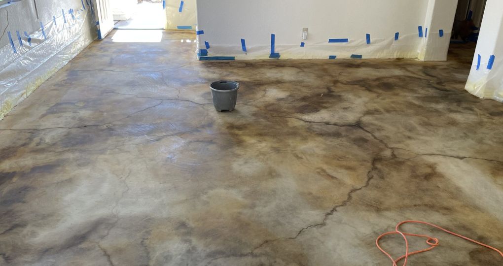 acidare beton