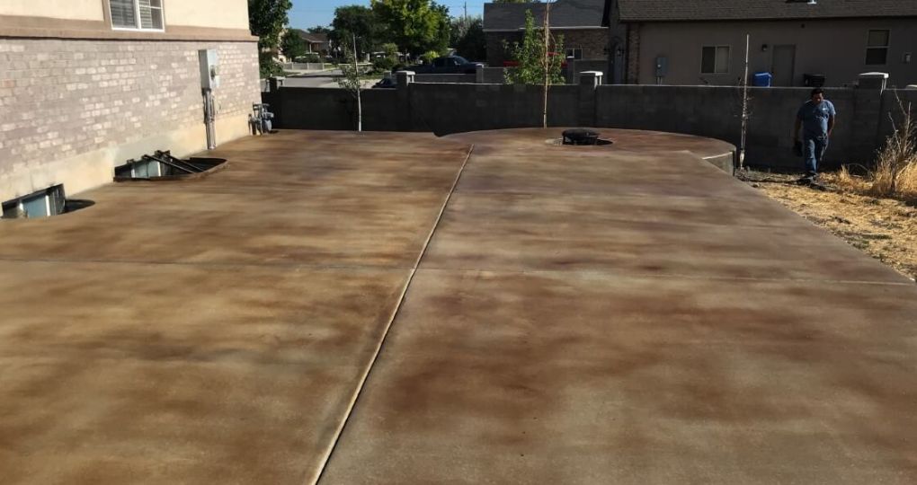 beton exterior acidat